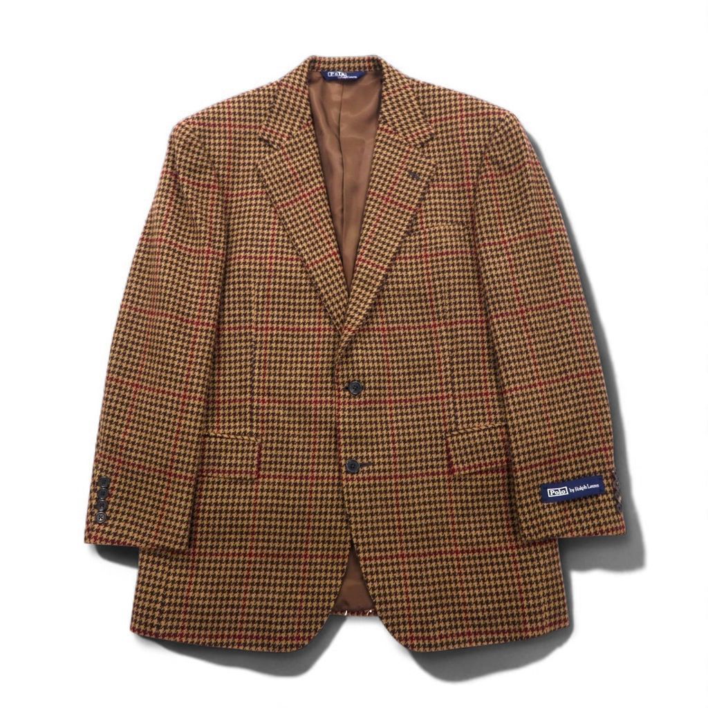 Polo by Ralph Lauren 90年代 ツイード 2B テーラードジャケット