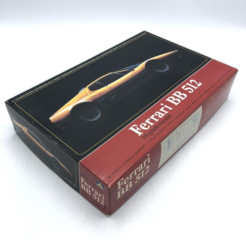 中古】ｱｵｼﾏ 1/20 ﾌｪﾗｰﾘ BB 512 未組立品 ﾐｯﾄﾞｼｯﾌﾟｼﾘｰｽﾞ No.3[13