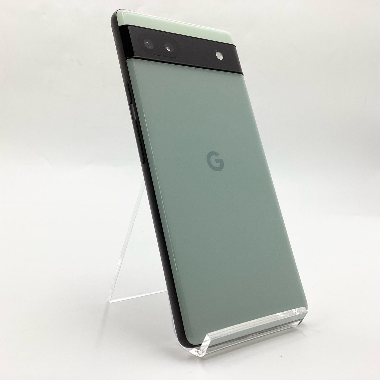 全額返金保証】【最速発送】Google Pixel 6a 128GB セージ au 動作確認