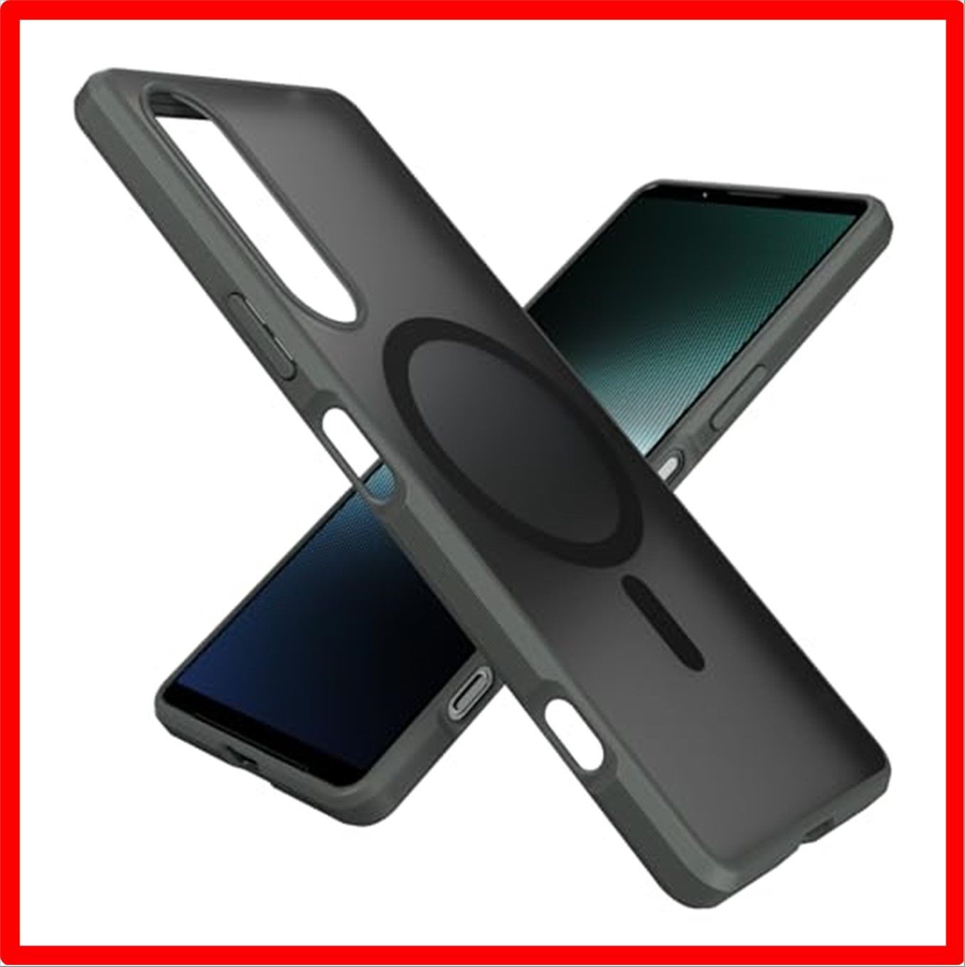 0 Xperia カーキグリーン ケース V Xperia1V VI 512GB SONY ソニー 