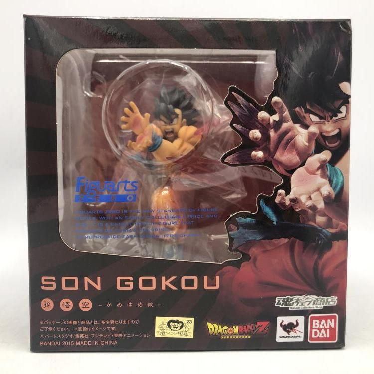中古】未開封)フィギュアーツZERO 孫悟空 かめはめ波[69] - メルカリ