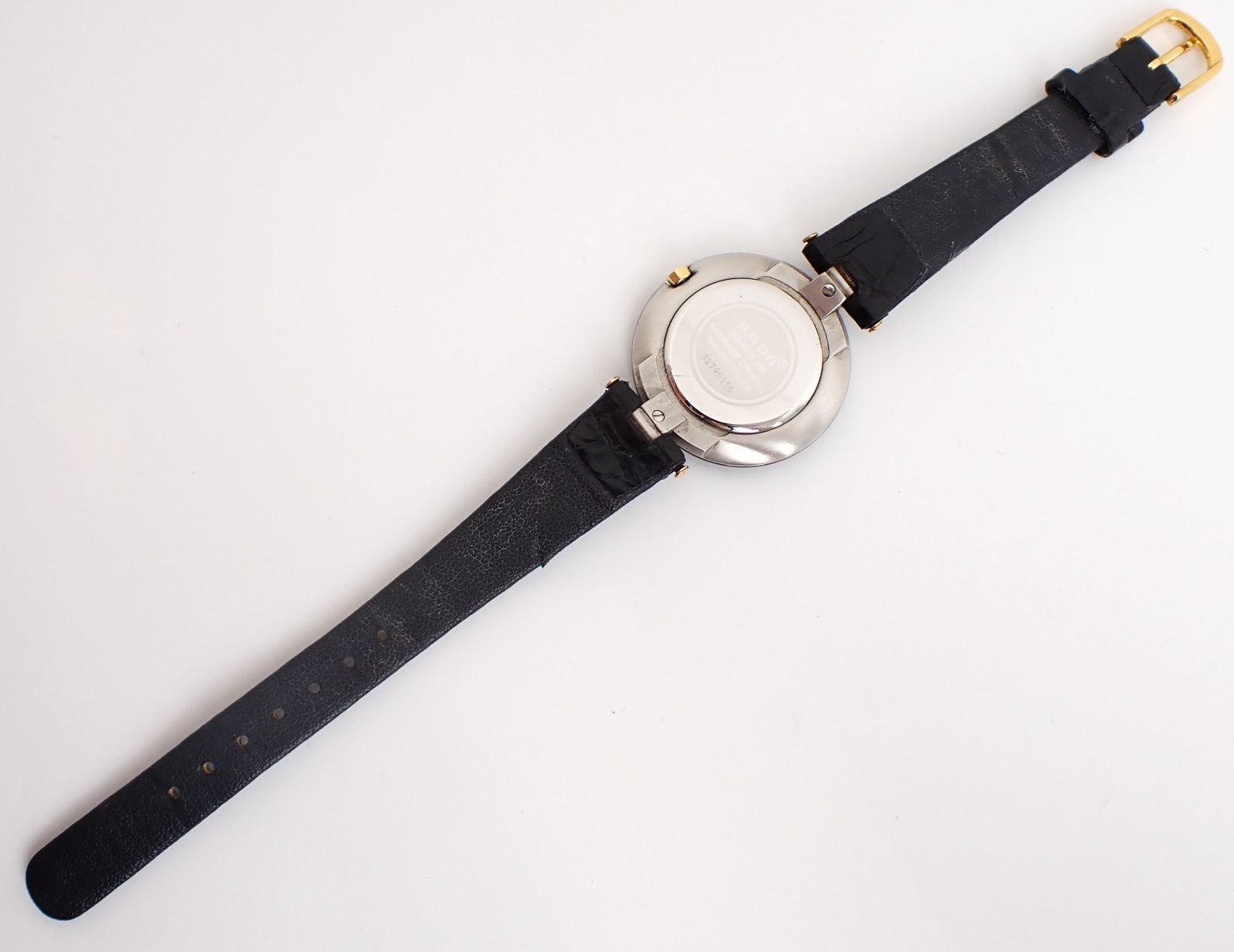 不動品 RADO(ラドー) クポール 129.4075.4N GP/革 ベルト非純正 尾錠非 