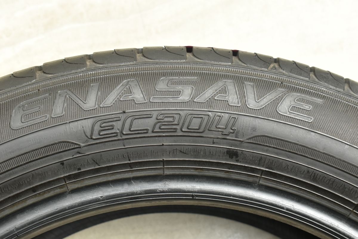 バリ溝】ダンロップ エナセーブ EC204 215/55R17 タイヤのみ4本