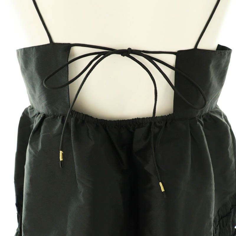 ヌキテパ ポリ デュピオン フリル キャミ トップ Poly Dupion Frill Cami Top キャミソール ブラウス ピンク ヌキテパ NE QUITTEZ PAS! ポリ デュピオン フリル キャミ