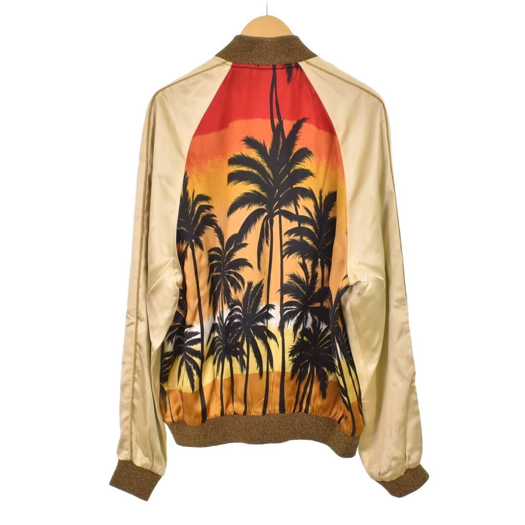 Saint Laurent Paris 16ss パームツリー スカジャン 楽天市場】SAINT LAURENT PARIS 2016SS SUNSET PALM TREE TIDY