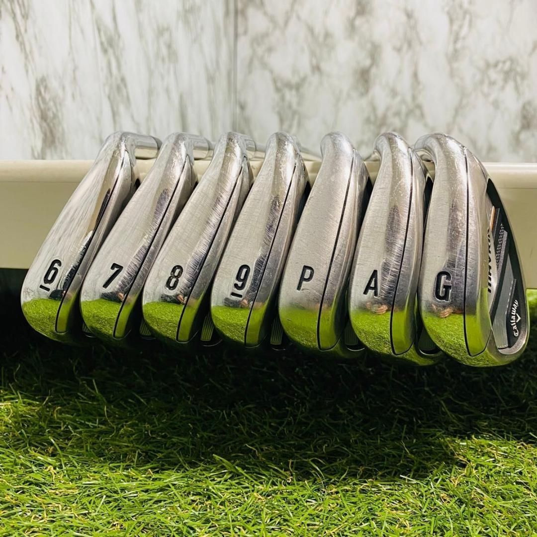 【良品】初心者推奨 キャロウェイ マーベリック メンズアイアンセット 7本 S 良品】初心者推奨 キャロウェイ マーヴェリック メンズアイアン