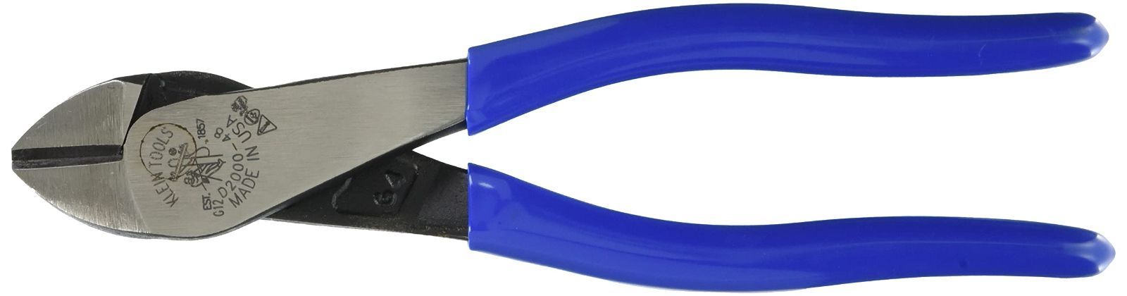 Size 全長205mm クライン ニッパー 強力 ヘッド部傾斜タイプ 全長205mm KLD2000-48