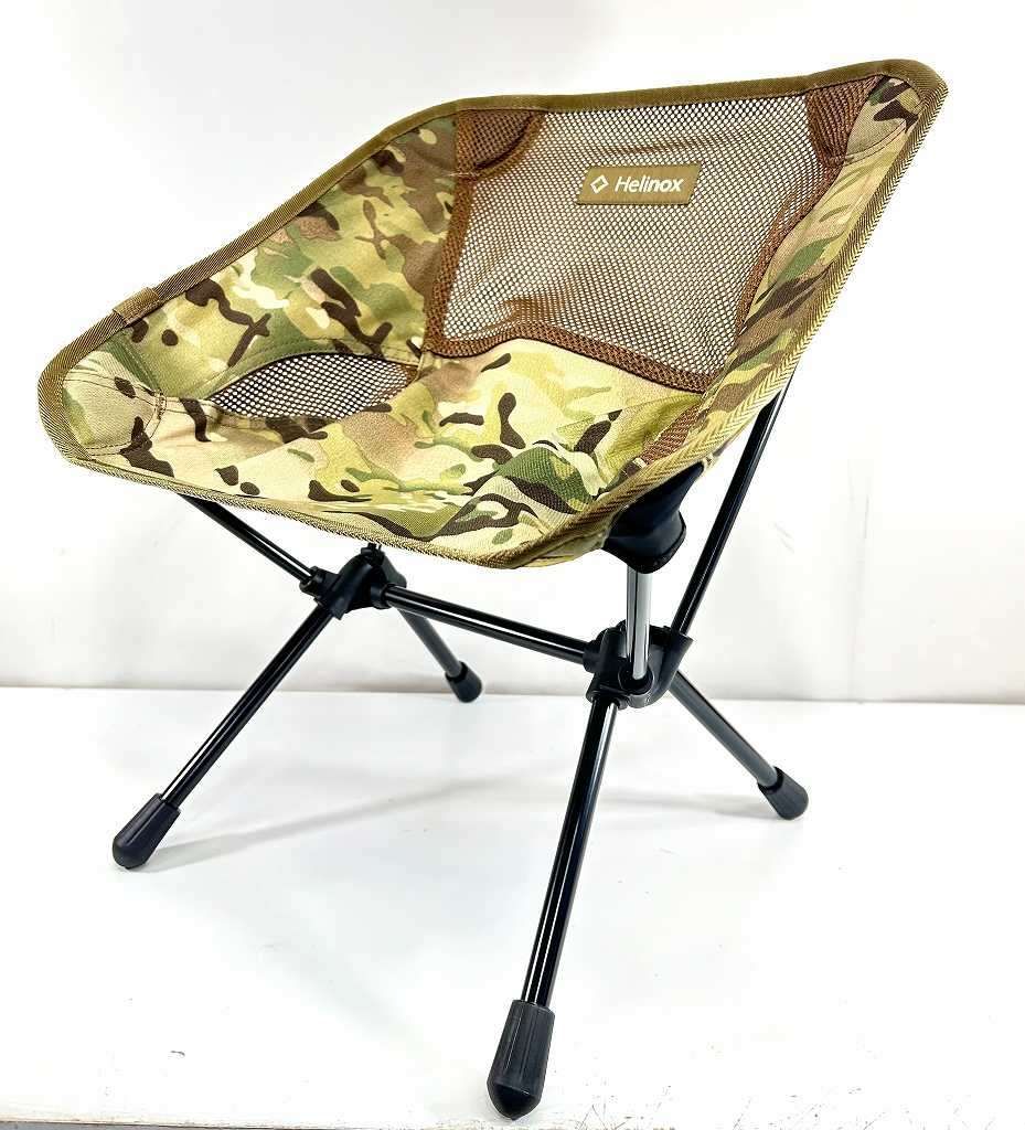 Helinox - s25t-0514a【中古】ヘリノックス　Helinox チェアワン カモ  一人用イス【9800円以上で沖縄・離島などの一部地域も送料無料での発送となります。】 s25t-0514a【中古】ヘリノックス Helinox チェアワン カモ 一人