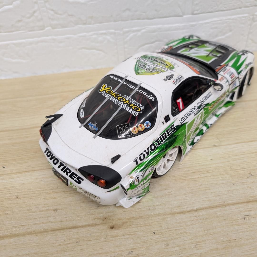 マツダ RX-7 RE雨宮 ドリフト ラジコンボディ ヨコモ YOKOMO