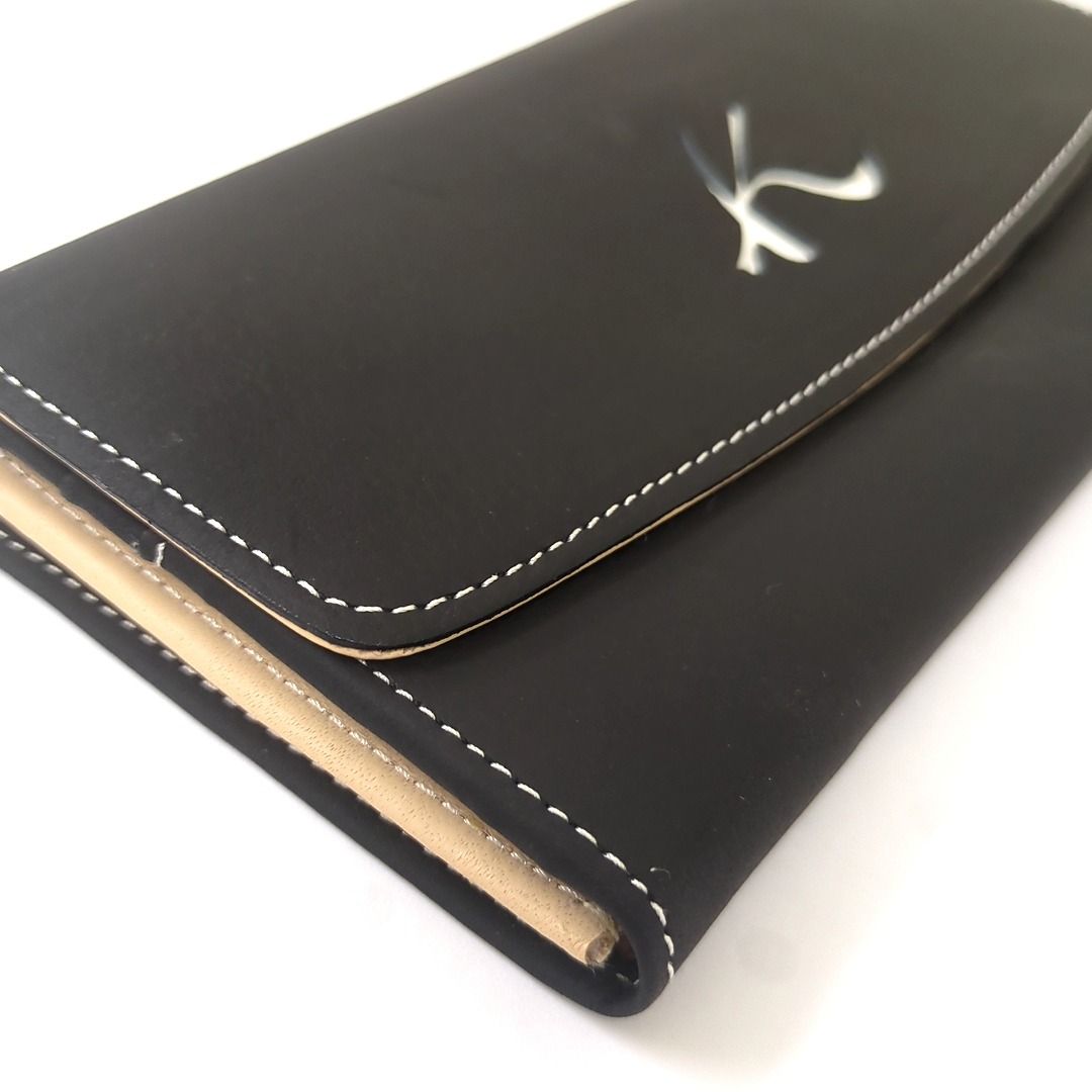 kitamura キタムラ 長財布 財布 がま口 レザー ブラック - メルカリ