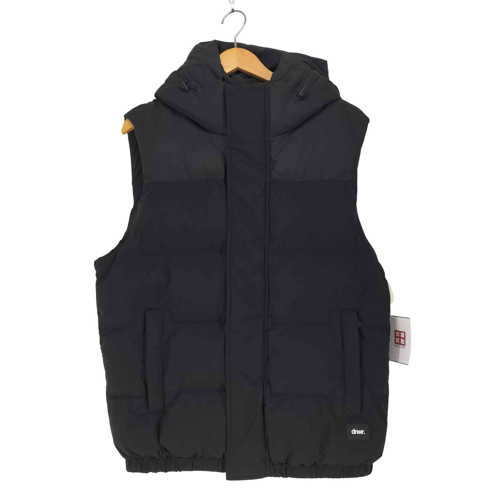 ザラ ZARA フーデッド中綿ベスト メンズ L - メルカリ