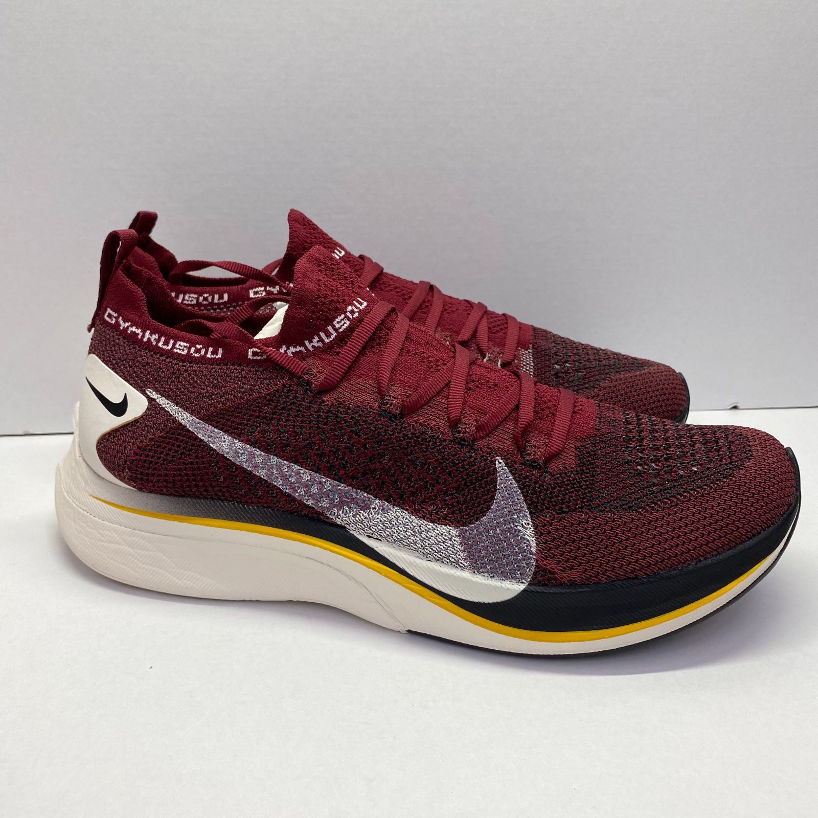 未使用 NIKE GYAKUSOU 19SS VAPORFLY 4% FLYKNIT 27.0cm AV7998-600