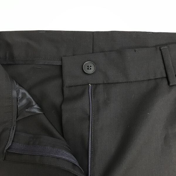 ポルトガル製 ボッテガヴェネタ Bottega Veneta テーパードパンツ 40 レディースM 股下104cm 黒 black ズボン Trouser TBH829 DECORATOM_COM_BR