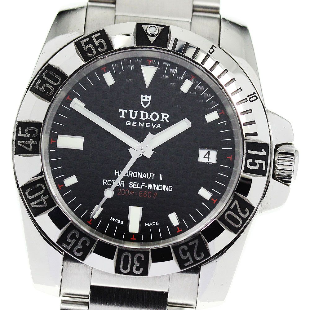 人気デザイナー 20030 TUDOR チュードル ハイドロノートⅡ 自動巻き デイト ハイドロノート