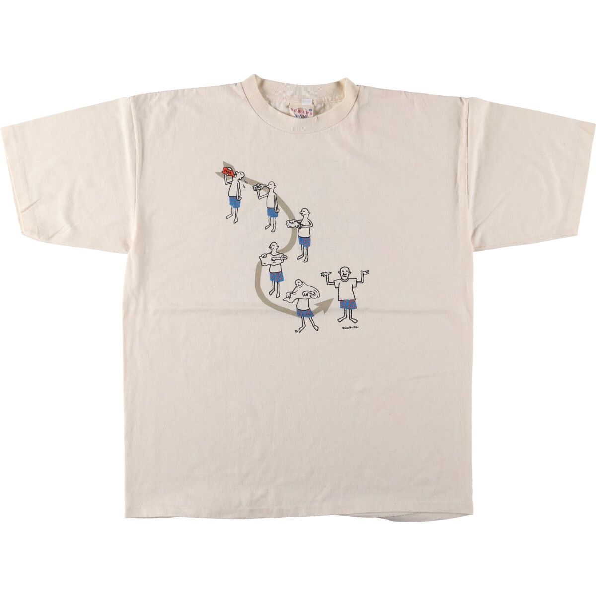 古着 90年代 SCRAPS プリントTシャツ メンズXL相当 ヴィンテージ/eaa429545