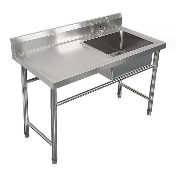 ステンレス水槽ホルダー付き池食器洗い野菜洗い洗面器家庭用キッチン単槽CC人気急上昇CC定番人気