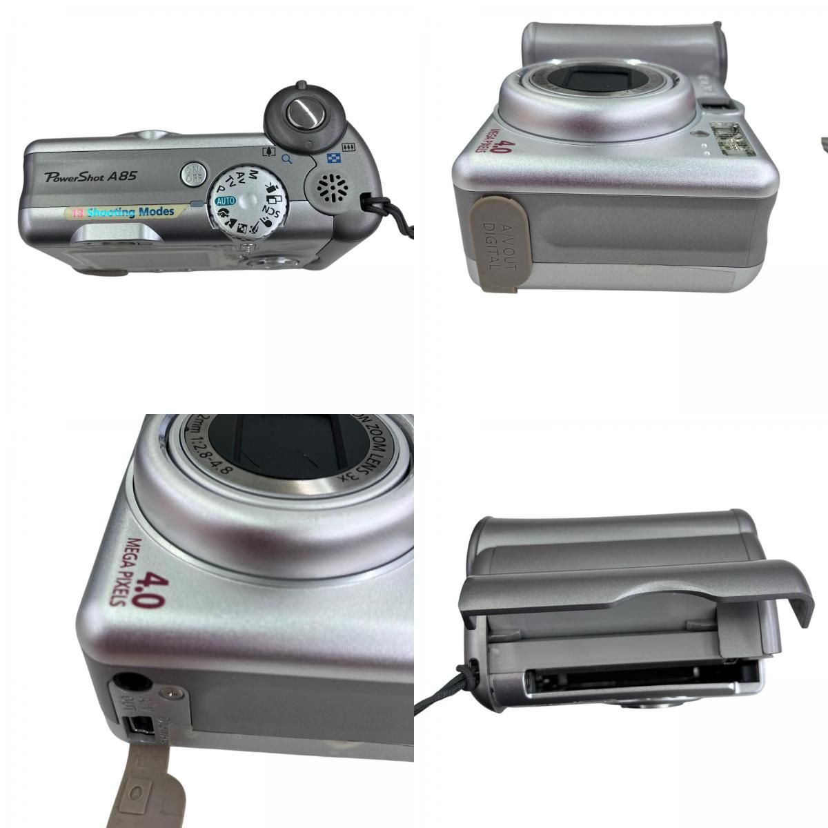 186000 現状品 canon キャノン レトロ デジカメ PowerShot A85 PC1204