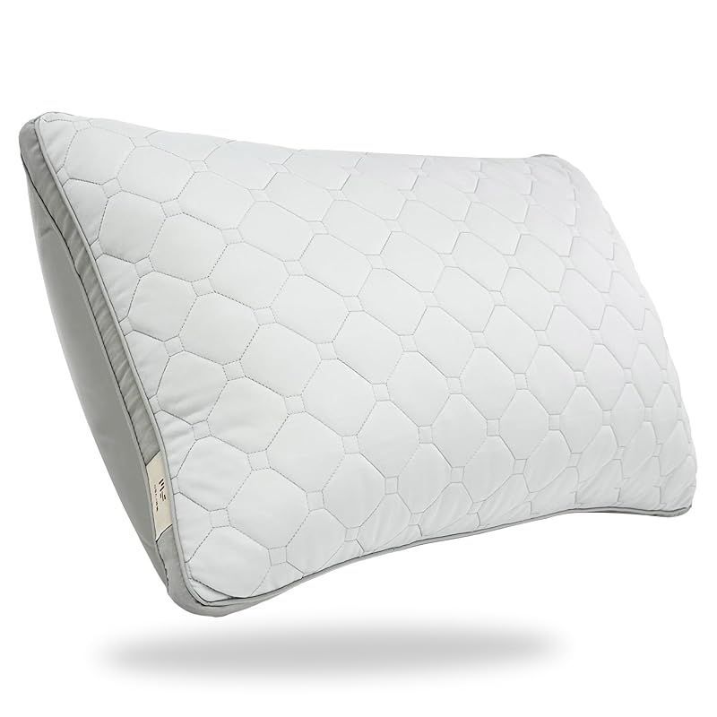 【特価商品】整眠ラボ 枕 まくら 冷感枕 日本製 夏用枕 枕 人気 日本製 63x43cm 高級ホテル仕様 高反発枕 横向き対応 丸洗い可能 快眠枕 立体構造 首が痛くならない