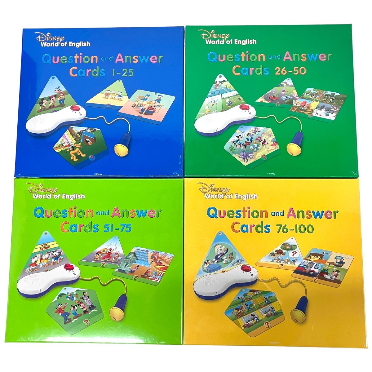  DWE トークアロング Q-Aカード ディズニー ワールド イングリッシュ 頃 子ども 英語 教材 知育玩具 ベビー キッズおもちゃ