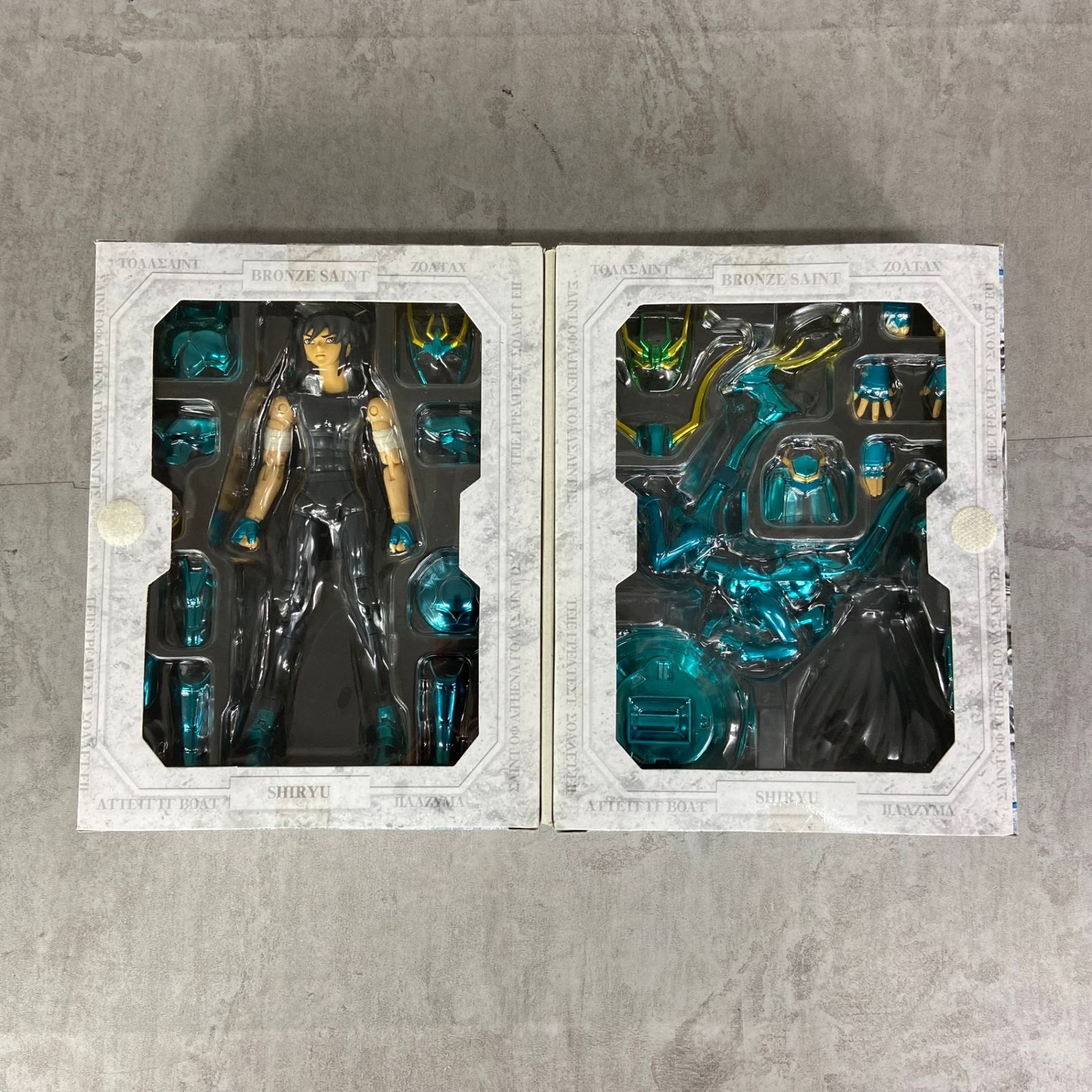 BANDAI - BANDAI　バンダイ　ドラゴン紫龍　最終青銅聖衣　シリュウ　ブロンズクロス　聖闘士聖衣神話　セイントクロスマイス 聖闘士聖也 フィギュア 聖闘士聖衣神話EX ドラゴン紫龍(最終青銅聖衣) 『聖闘士星矢