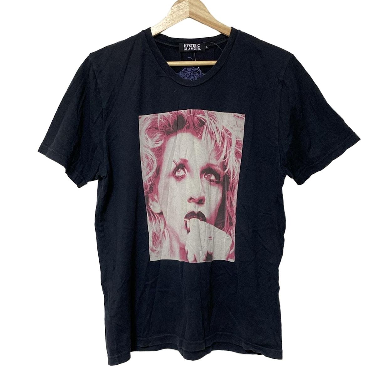 Hysteric Glamour 半袖Tシャツ 黒 HYSTERIC GLAMOUR ヒステリックグラマー ドクロ Tシャツ 黒