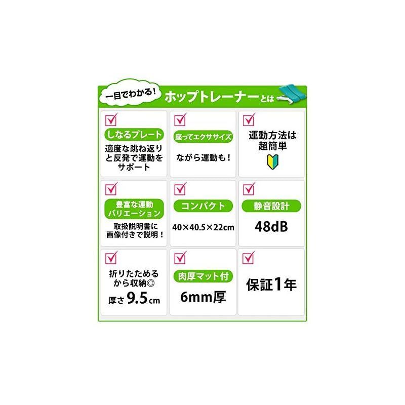 【公式】エアロライフ ステッパー ホップトレーナー 足踏みステッパー 運動 器具 足台 有酸素運動 足の筋肉を鍛える 器具 ステップ台 エクササイズ 高齢者筋トレ 足 トレーニング(ホップトレーナー) 0