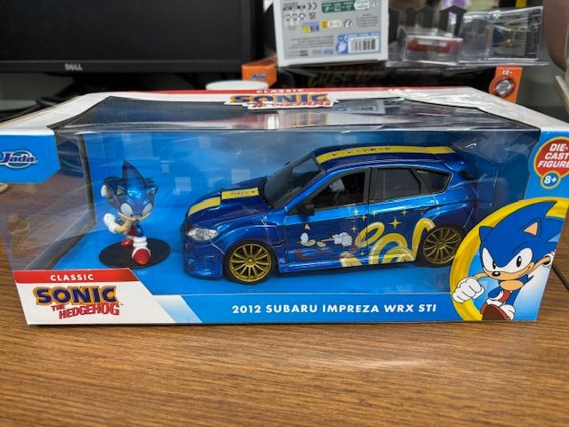 Jada Toys 2012 スバルインプレッサWRX STI ウィズ フィギア