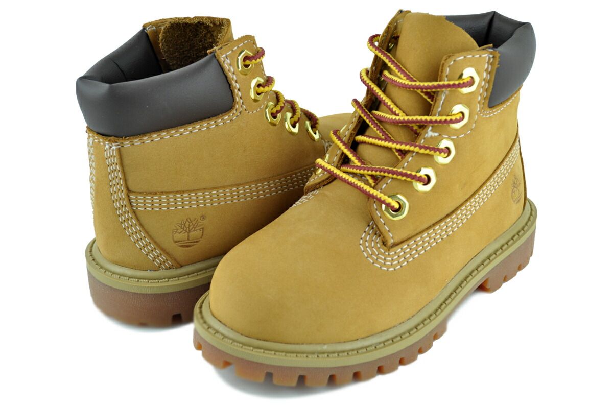 ティンバーランド トドラーズ 6インチ レース ウォータープルーフ ブーツ ウィート Timberland TODDLERS PREMIUM 6INCH LACE WATERPROOF BOOT WHEAT 12809-713