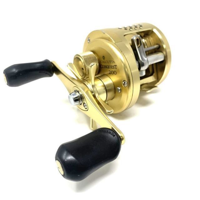 カルカッタ コンクエスト 200 ベイトリール ゴールド RH440 SHIMANO
