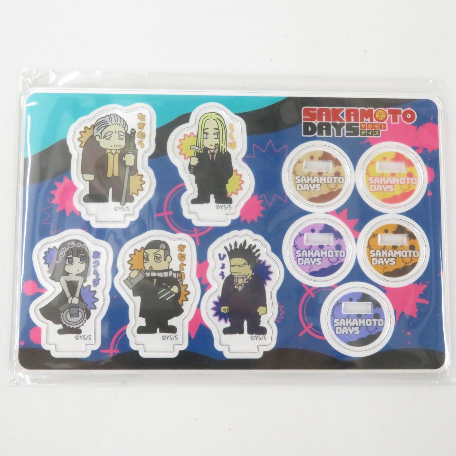 瀬戸店】未開封 サカモトデイズ アクリルminiフィギュア5体