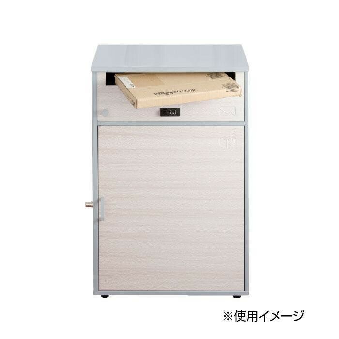 KGY リシム ワイド メール便対応ポスト付宅配ボックス 木目 THB-276WD