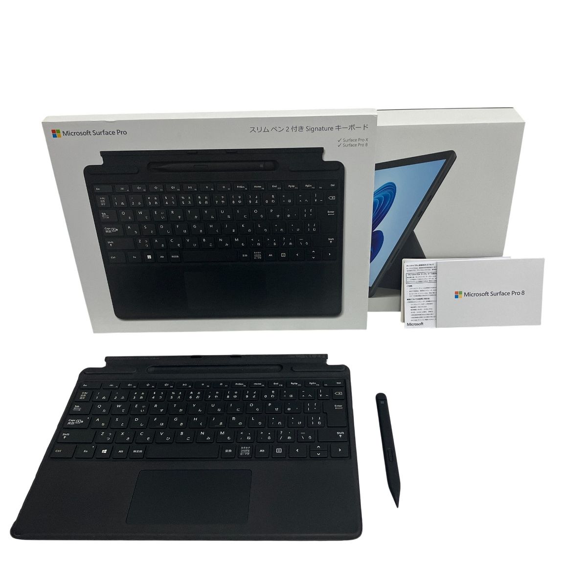 Microsoft Surface Pro 8 2in1 タブレット パソコン i7 1185G7 16GB SSD 256GB 13インチ Win11 タイプカバー付 SlimPen付 T10491910
