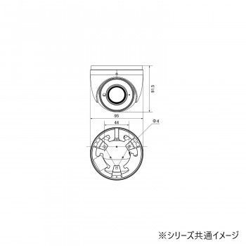 マザーツール 4メガピクセル 防水ドーム型IPカメラ IP-WD11