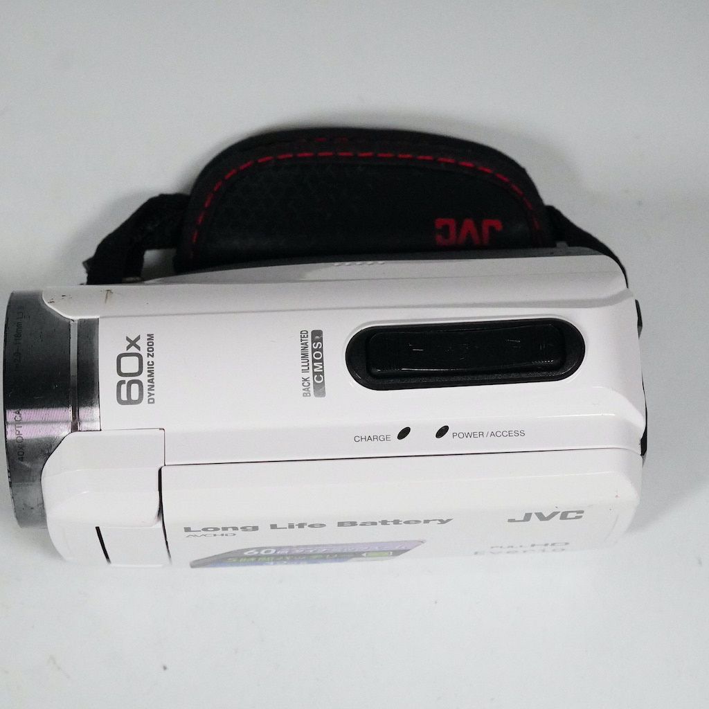 【動作確認ＯＫ】JVC Everio GZ-F100-w Amazon.co.jp: JVC KENWOOD JVC ビデオカメラ EVERIO 内蔵