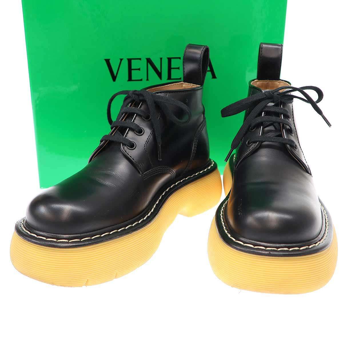 BOTTEGA VENETA ボッテガヴェネタ ザ・バウンス レザーアンクルブーツ 