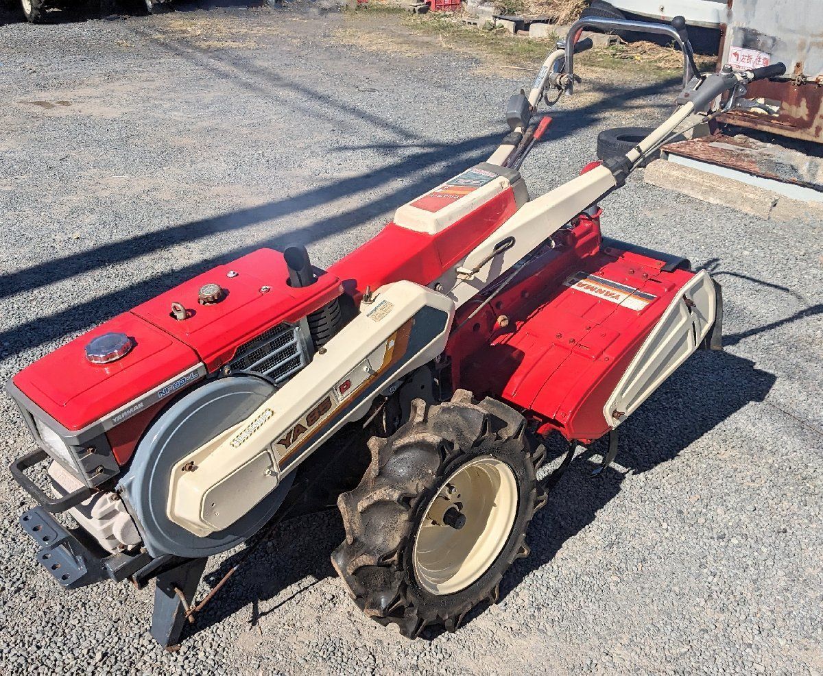 鹿児島発 セル始動 ヤンマー8.5馬力 ディーゼル耕運機YA85