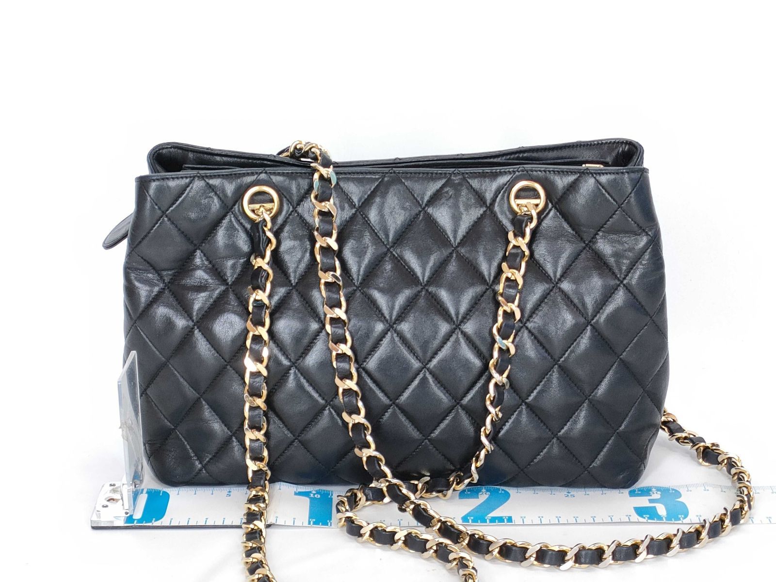 福袋特集 2024 CHANEL マトラッセ チェーンショルダー トートバッグ ラムスキン バッグ