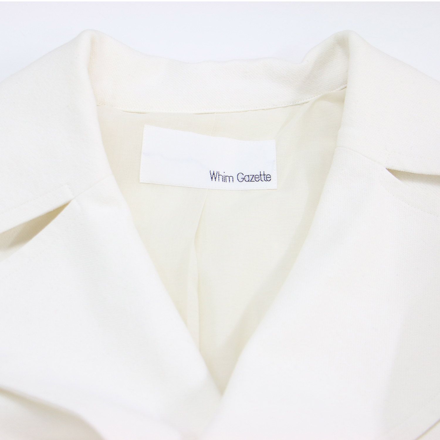 新品】Whim Gazette ウィムガゼット コート オフホワイト 白 サイズ 