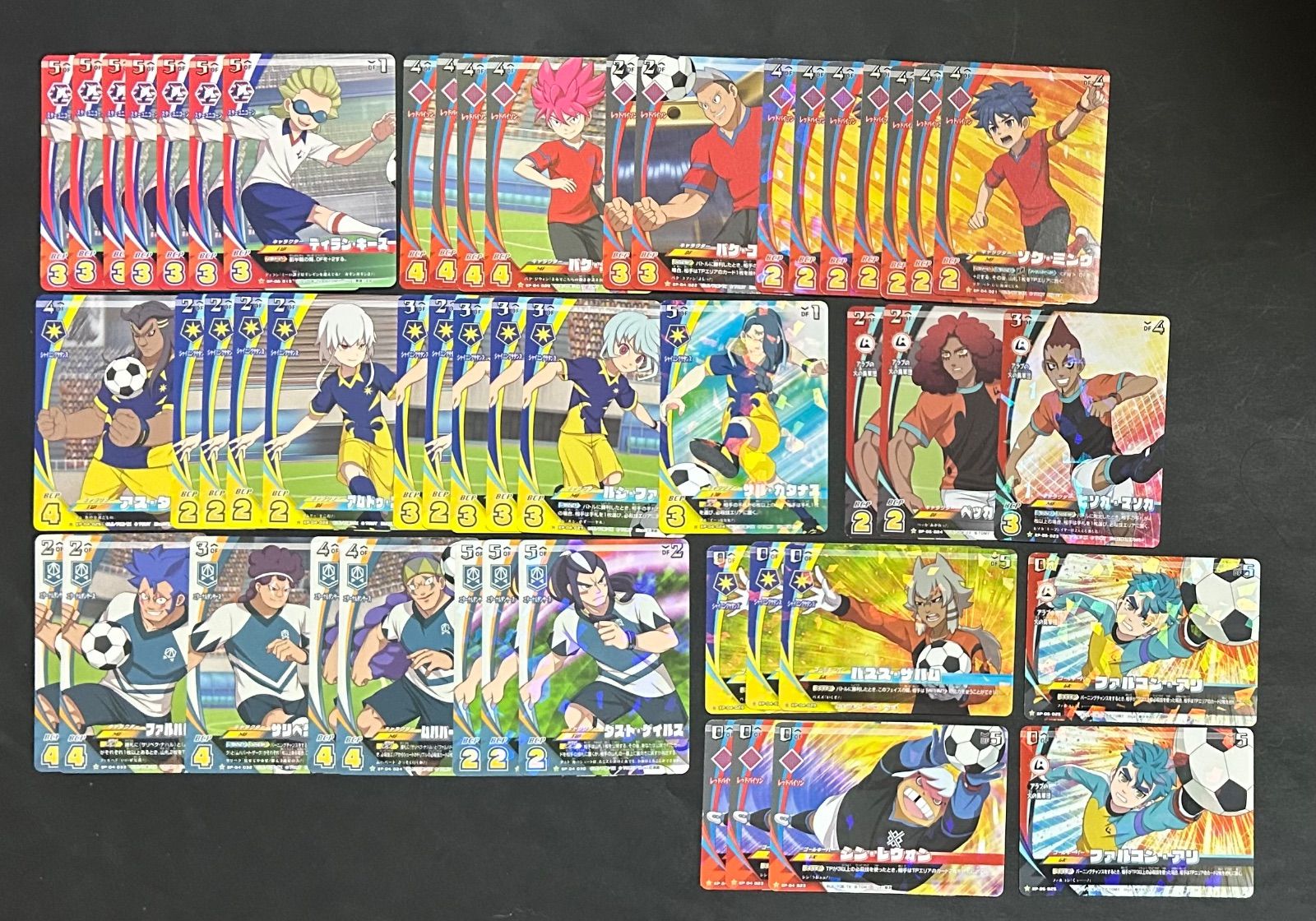 イレブンプレカ まとめ売り イナズマイレブン スターユニコーン