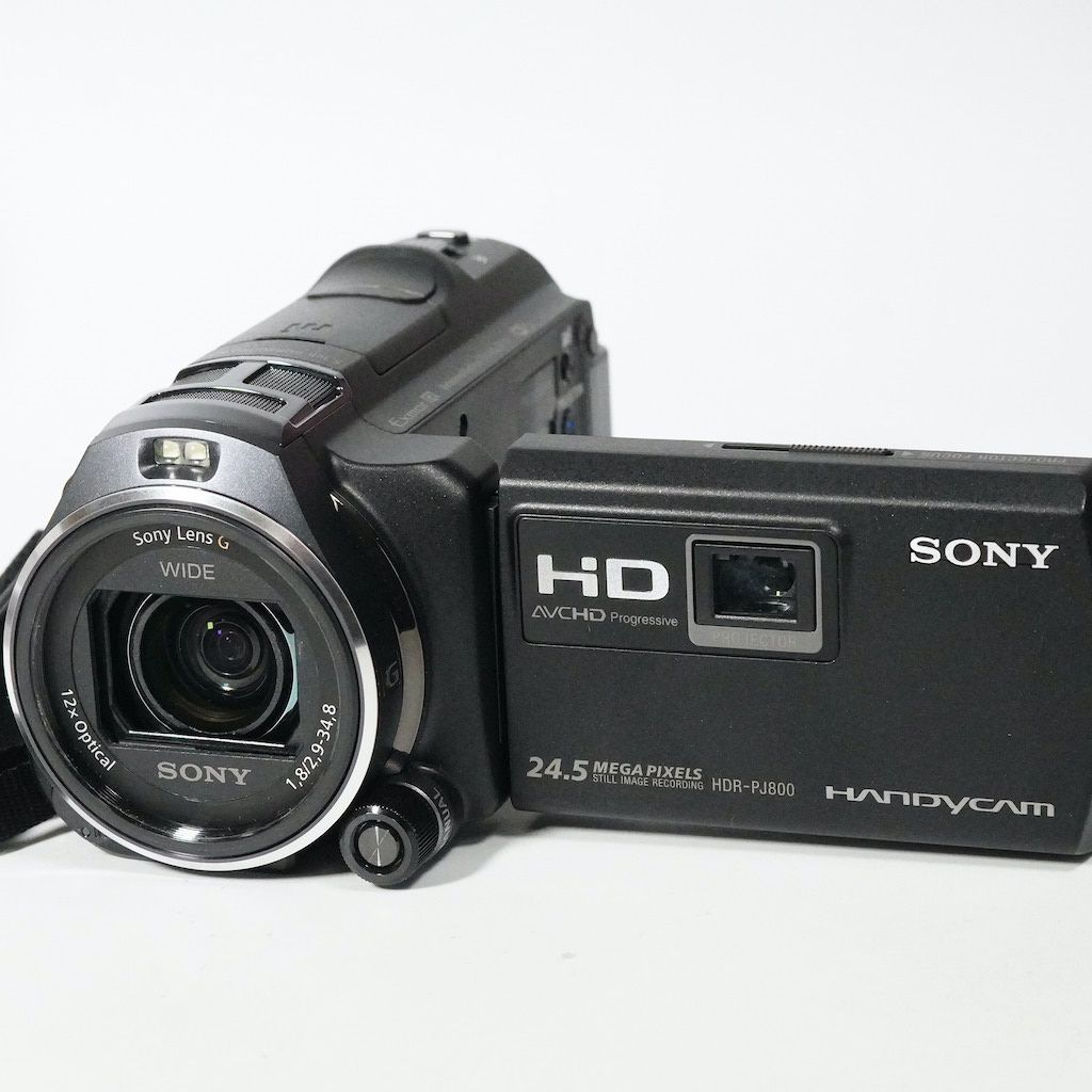 SONY ソニー HDR-PJ800 ブラック 元箱 動作OK 返金保証 /1731