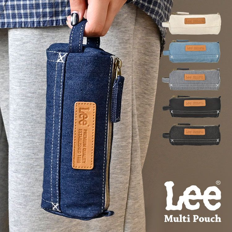 ポーチ ペンケース Lee リー デニム 生地 キャンバス 小物入れ