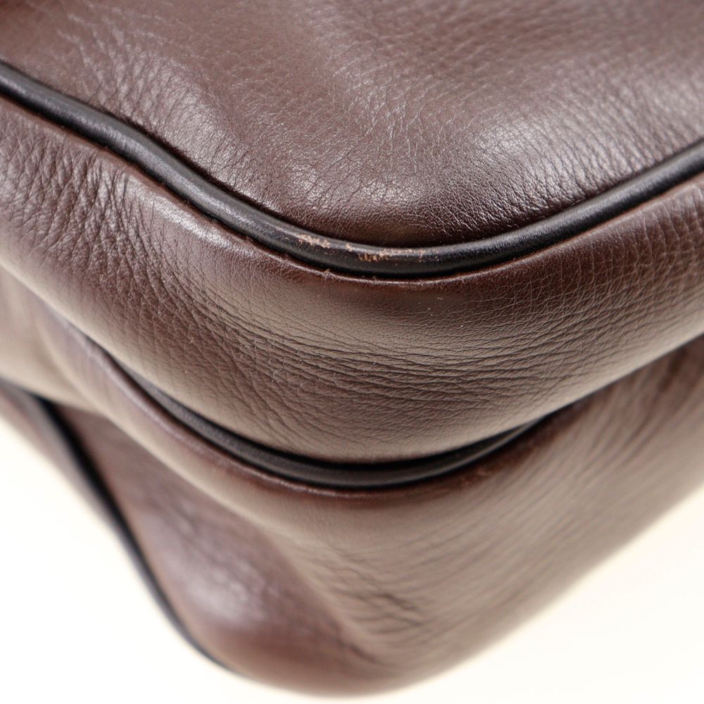 LOUIS VUITTON】ルイ・ヴィトン イロクワ ユタ M92534 レザー 茶