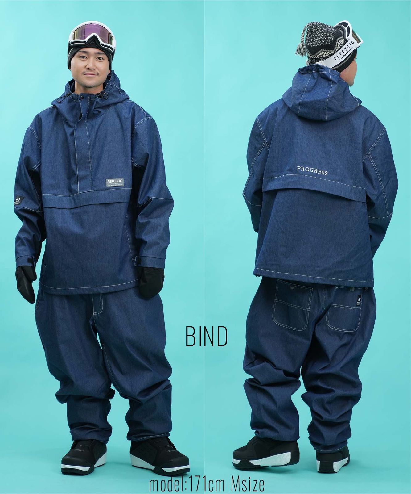 ムラスポ公式】新品 REPUBLIC リパブリック スノーボード ウェア