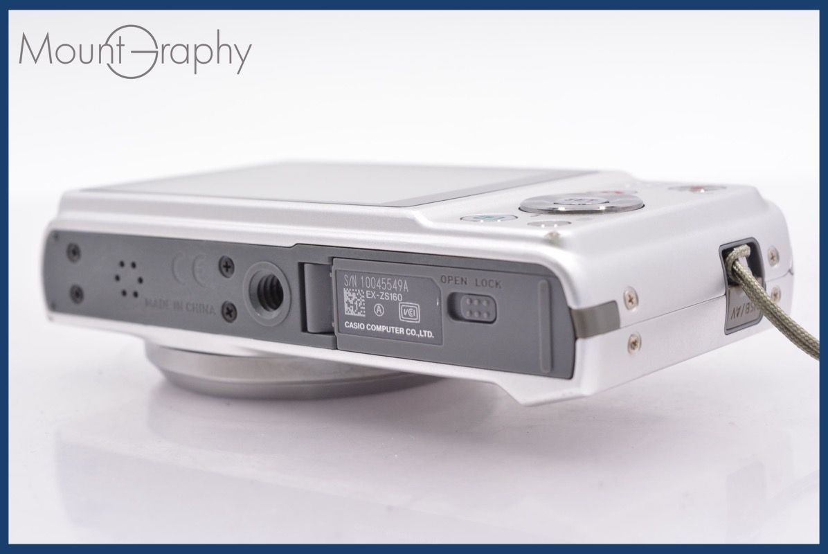 ☆ジャンク特価☆ カシオ CASIO EXILIM EX-ZS160 12.5x バッテリー付属