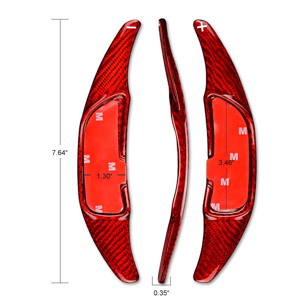 AIRSPEED カーボンファイバーステアリングホイールパドルシフターエクステンションカバーシフトパドル インテリアトリム メルセデスベンツ AMG C63 W205 E63 W213 C43 A45 G63 S63 GLA45 GLS