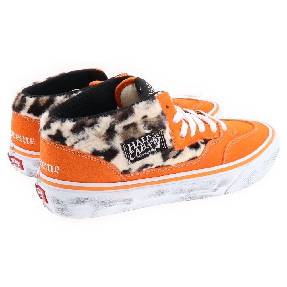 VANS (ヴァンズ) 23AW ×Supreme Leopard Half Cab シュプリーム ハーフ 