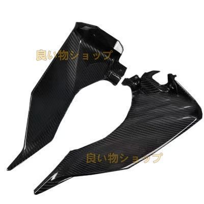 YAMAHA ヤマハ YZF-R1 2020-2025 エアダクトカバー ガード フロント サイドカバー カーボンファイバー DECORATOM_COM_BR