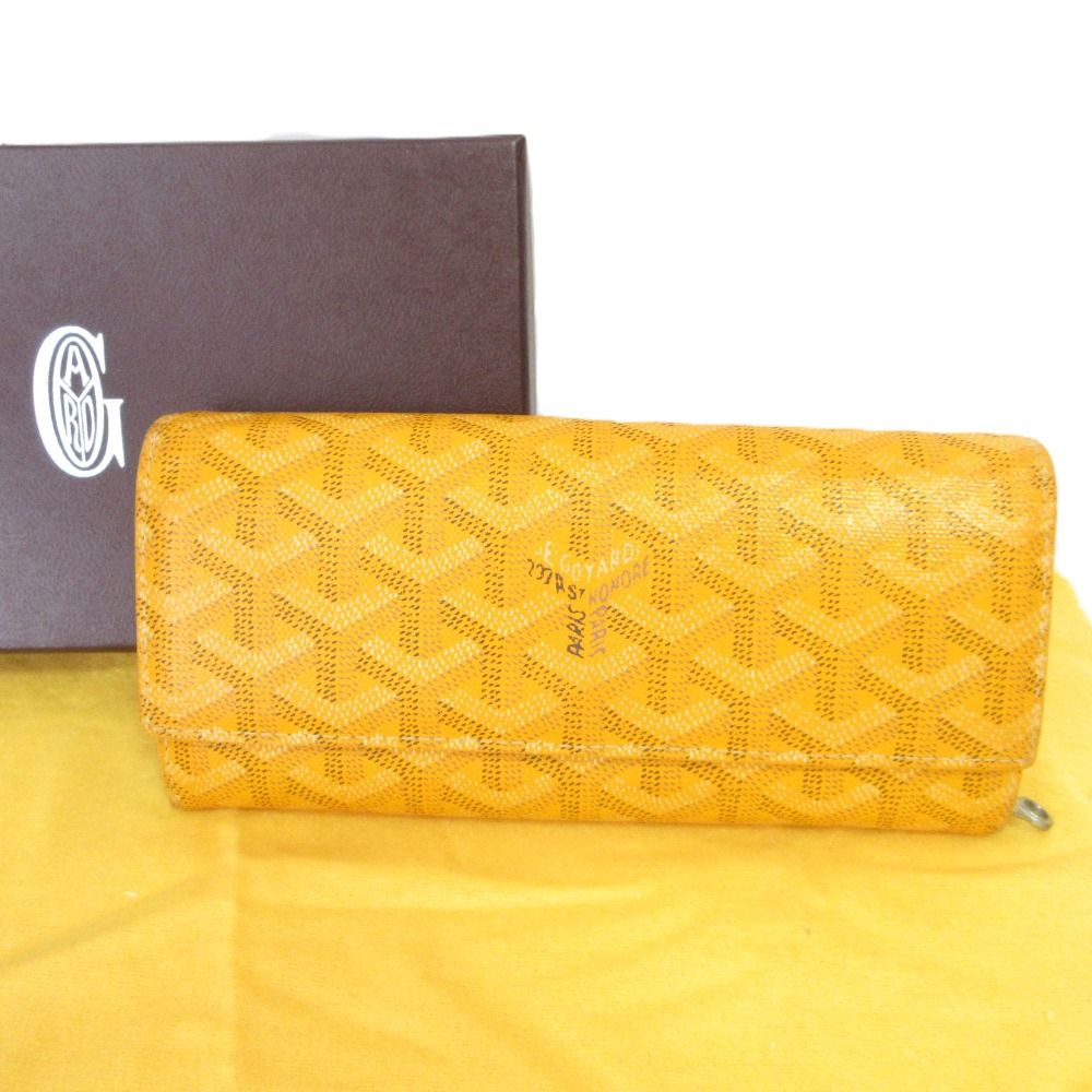 良品 GOYARD ゴヤール ヴァレンヌ APM VARENNE 長財布 ロング  