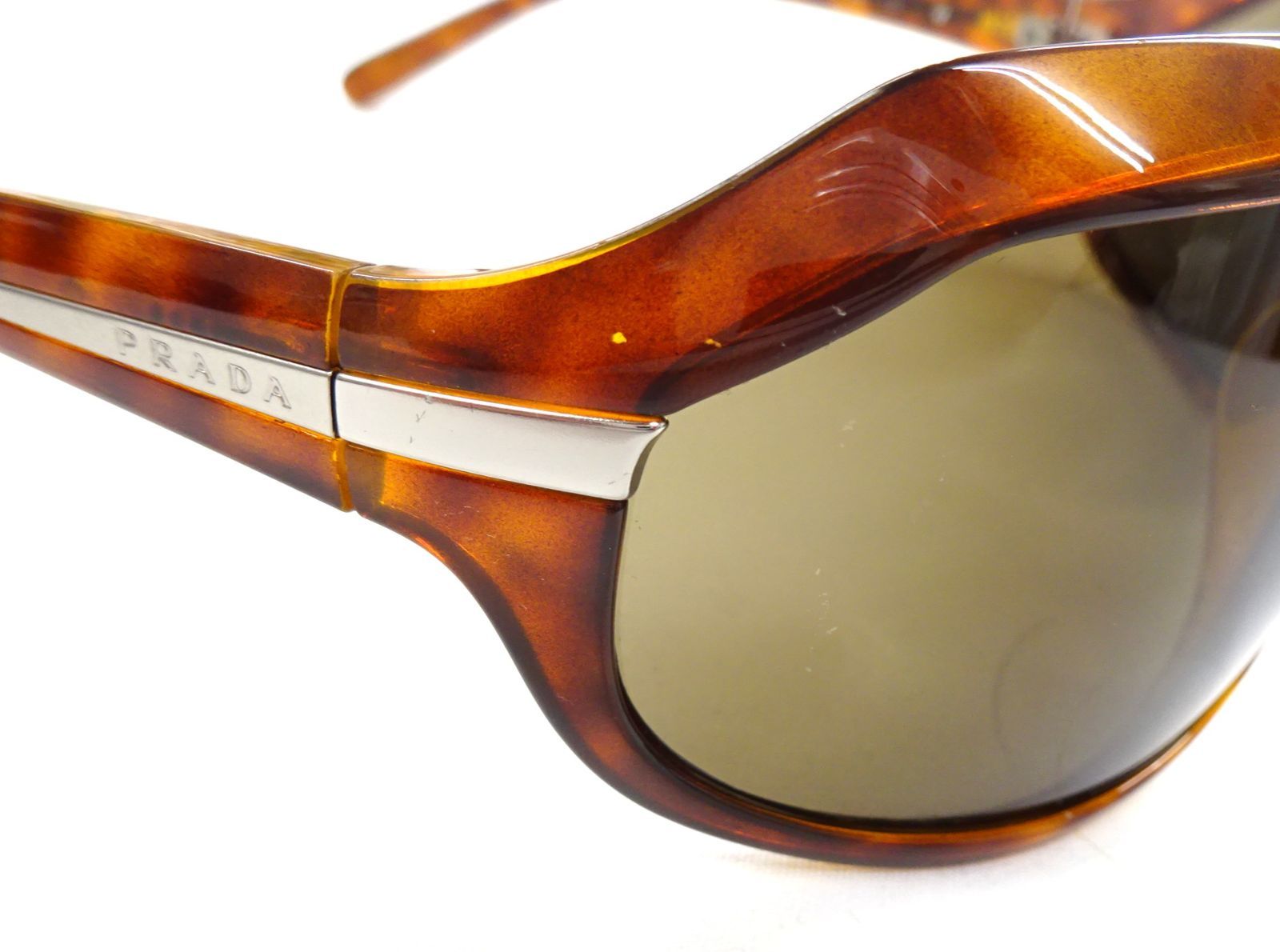 プラダ　サングラス　ブラウン 中古・古着通販】PRADA (プラダ) 偏光サングラス ブラウン