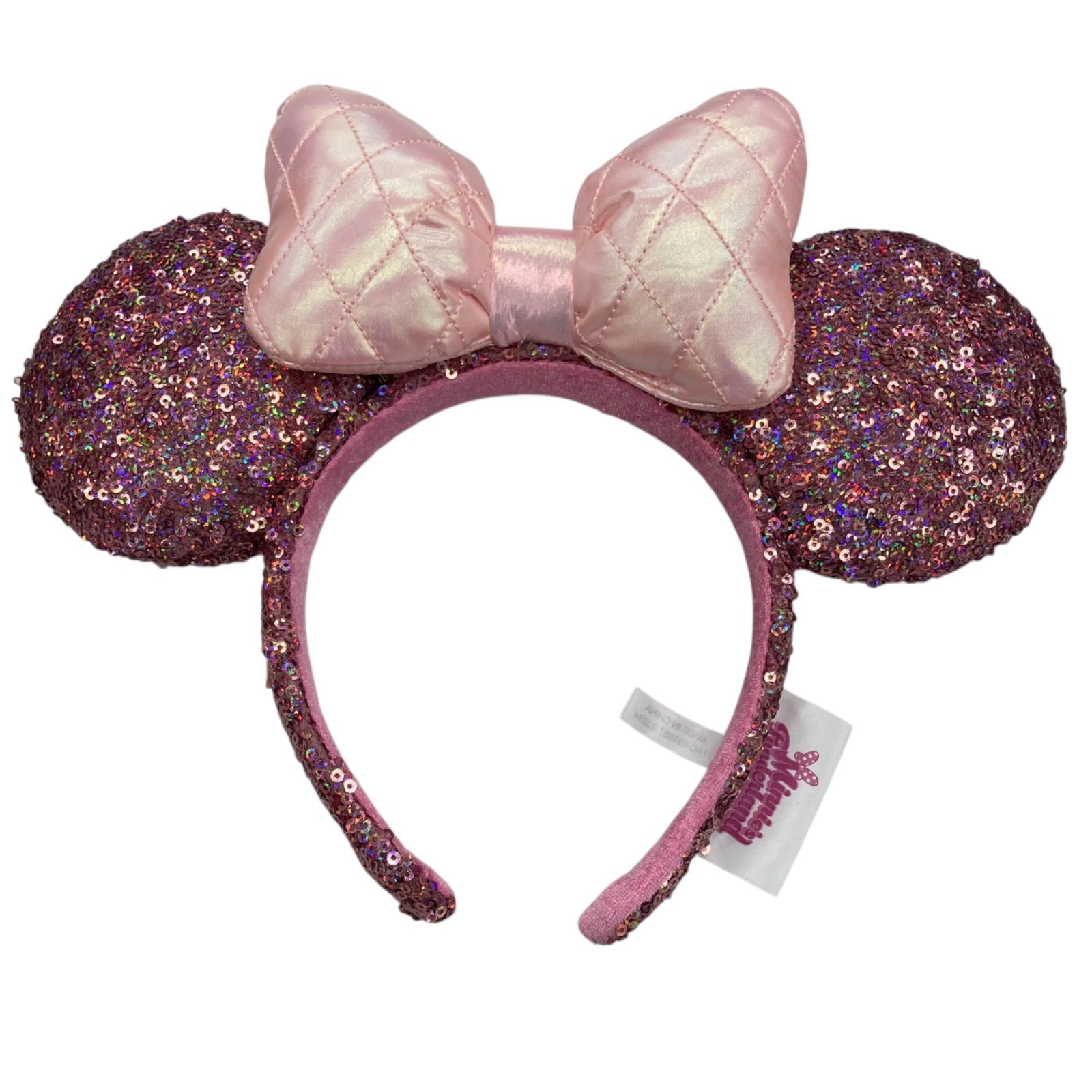 ミニー パルパルーザ スパンコール カチューシャ ピンク キラキラ